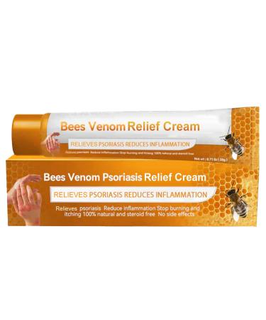 KOAHDE Psoriasis Professional Treatment Cream Bee Venom Psoriasis Treatment Cream Bee Venom Professional Treatment Cream Bee Venom Treatment Cream Bee Venom Topical Cream Bee Psoriasis Repair Cream