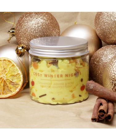 New 2024 | Cosy Winter Nights Whipped Cream Soap 120g | Vegan Friendly | Handmade in UK | Perfect for Her Birthday Valentine's Day Gift or just for a Pamper - Buy Online on GoSupps.com