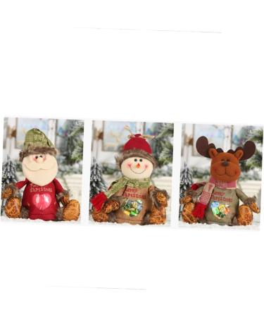 KALLORY Mini Christmas Bags Christmas Candy Bag Christmas Desktop Ornament Coffin Wedding - Buy Online on GoSupps.com