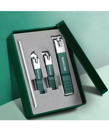 RIMEI Nail Clippers Set Stainless Steel self-Collecting Nail Cutter& Sharp Oblique Toe Nail Clipper & Nail File for Adult Men Women Seniors - Buy Online on GoSupps.com
