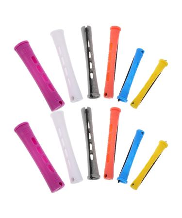 FOMIYES Lot de 60 en plastique pour permanentes pour ondulations volumineuses outils de coiffure DIY