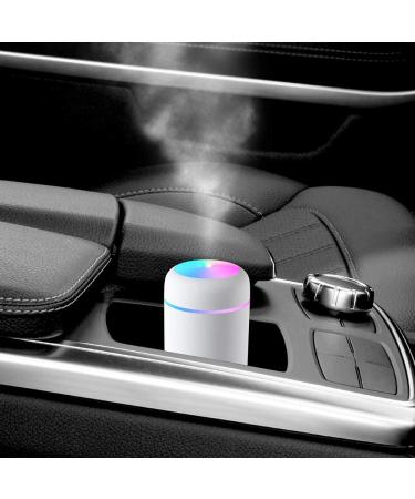 Colorful Mini Humidifier & Essential Oil Diffuser - USB Personal Desktop Humidifier for Car, Office, Bedroom - 2 Mist Modes (Pink) - Buy Online on GoSupps.com