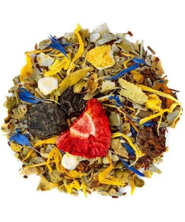  Th s & Traditions Teas & Traditions - Lagoon Beach: Fine and fruity green rooibos with strawberry flavor | 100 g - Buy Online on GoSupps.com