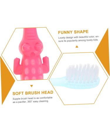 Partykindom 32 StK Small Crocodile Toothbrush - Soft Oral Massager Toy for Kids | Fun & Effective Cleaning Tool - Buy Online on GoSupps.com