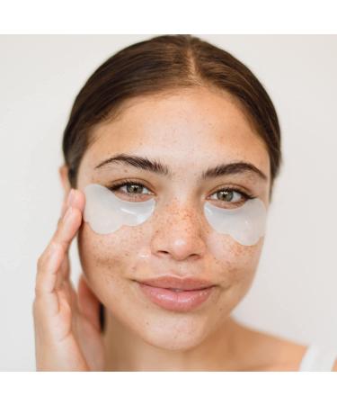 Florence by Mills Hydrating Under Eye Gel Pads - 30 Pairs | Vegan, Cruelty-Free, with Hyaluronic Acid & Green Tea Extracts - Buy Online on GoSupps.com