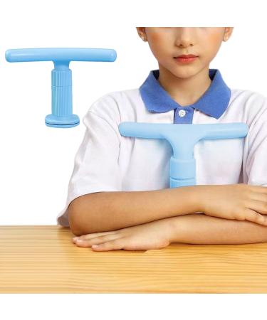 Reading Posture Corrector - Adjustable Students Vision Protection Enhanced Learning Sitting Posture Corrector for Children Blue - Buy Online on GoSupps.com