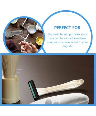 Beaupretty Razor Storage Box - 2 STK Travel Protection Envelope for Universal Razors - Plastic Fall Storage Solution - Buy Online on GoSupps.com