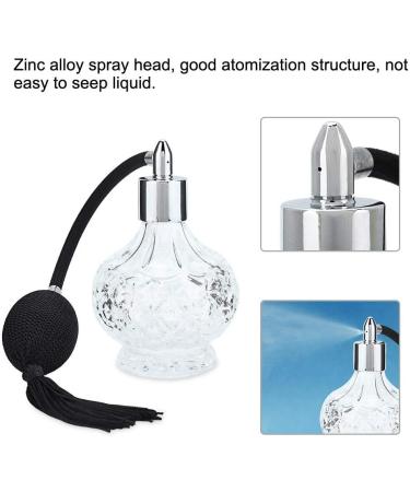 Qinlorgo Perfume Atomiser 80ml Refillable Glass Spray Bottle for Perfumes Essential Oils - Buy Online on GoSupps.com