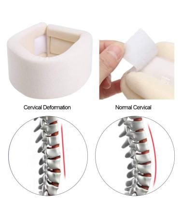 Adjustable Soft Foam Neck Brace | Pain Relief Cervical Collar (M) for Dislocation Support | International Shipping - Buy Online on GoSupps.com