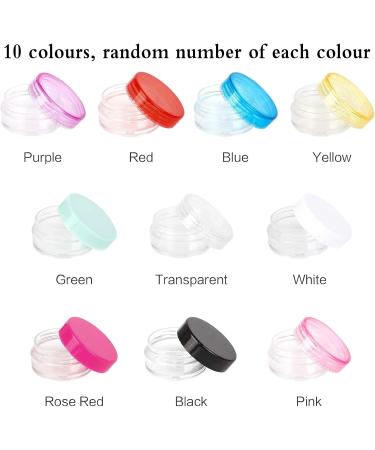 96-Piece Jubaopen Cosmetic Container Set - Mini Doses for Lip Balm Lotion & Cream (5G) - Perfect for Samples & Organizing - Buy Online on GoSupps.com
