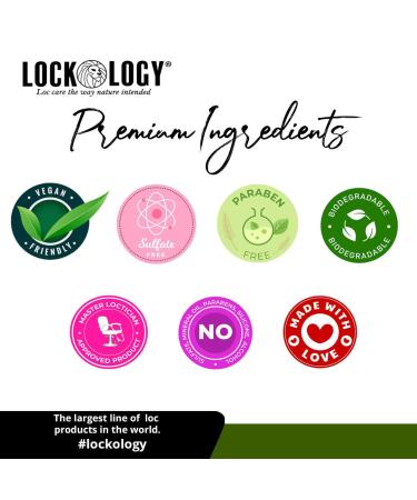 Loc Spray Coconut and Mango Dreads Moisturizer Daily Moisturizing Spray and Hydrating Mist Dreadlock Hair Product Lockology - Buy Online on GoSupps.com