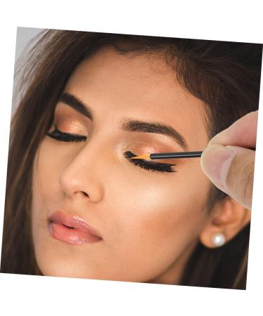 WOFASHPURET 100pcs Disposable Eyeliner Brush Tools Makeup Eyeliner Eye Face Brush The Face Woman - Buy Online on GoSupps.com