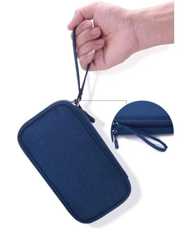Diabetes Supply Organizer Travel Bag - Insulin Pens, Glucose Meter, Test Strips, Lancets, Medication - Blue - Buy Online on GoSupps.com