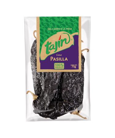 Piments Pasilla S ch s 75g - Getrocknete Pasilla-Chilis Pack 75g