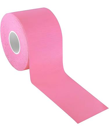 Uncut Kinesiology Tape Original Cotton Elastic Premium Athletic Tape Latex Free (Pink)