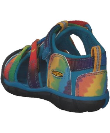 KEEN Kids Seacamp 2 CNX Sandal - Vivid Blue Tie Dye | 5 UK Child - Buy Online on GoSupps.com