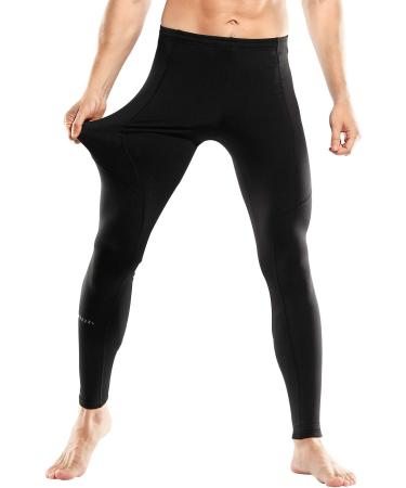 Inbike Running Trousers Compression Pants - Winter Lined Quick-Drying Leggings for Men & Women | LM8621-L Black - Buy Online on GoSupps.com