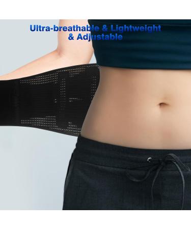 Kremorv Adjustable Back Support Belt for Men & Women | Lumbar Support for Lower Back - XL (39-45 inches) - Buy Online on GoSupps.com