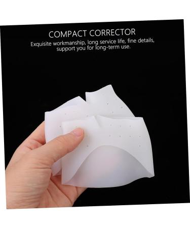 GLSTOY 10pcs Toe Nursing Clip Board | Orthopedic Bunion Protector & Toe Stretchers for Feet | TPE White Hallux Valgus Straightener Foot Cover - Buy Online on GoSupps.com