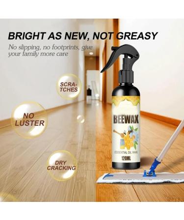 Natural Micro-Molecularized Beeswax Spray 120ml Ouhoe Beeswax Spray Cleaner Beeswax for Wood Beeswax Spray Cleaner & Restorer Bundle for Furniture Floor Tables 2pcs - Buy Online on GoSupps.com
