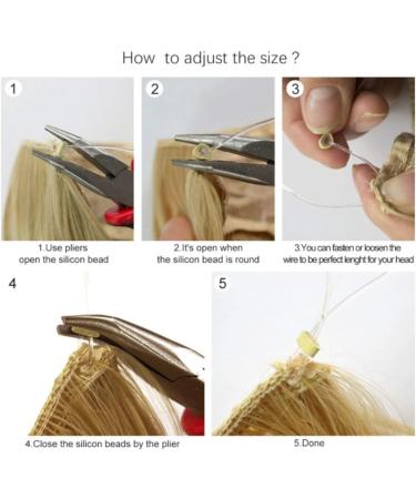 Invisible Secret Hidden Wire in Hair Extensions 20 Inches Long Wavy Curly Synthetic No Clip in Hairpieces Miracle Translucent Fish Line Dark Brown - Buy Online on GoSupps.com