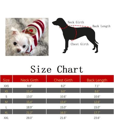 NACOCO Dog Reindeer Sweater for Small Dog/Cat X-Large - Christmas/New Year Pet Clothes - Red - Buy Online on GoSupps.com