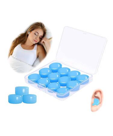 2021 Lastest YSUTON Reusable Moldable Ear Plugs for Sleeping Noise Cancelling 6 Pairs Silicone Sound Blocking Ear Plugs for Snoring Loud Noise Shooting Airplanes Concerts Travel Studying Work
