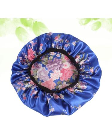 Beaupretty Satin Sleep Bonnet Cap for Women & Girls - Borland Flower Design - Buy Online on GoSupps.com