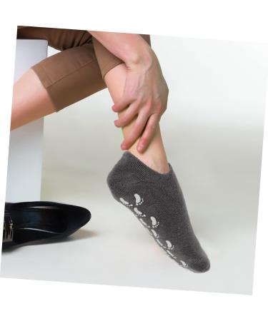 Beavorty 1 Pair Gel Socks Silicone Gel Women Sock Hair Beads Clip Supple Moisturizing Socks Lotion Socks Moisturizing Cotton Socks Cracked Feet Socks Gel Foot Covers Spa Vegetable Gel Boots - Buy Online on GoSupps.com