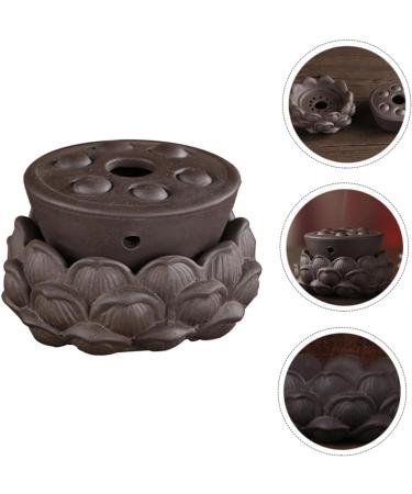 Tovinanna Lotus Moxibustion Massage Tool - Moxa Cone Holder & Warmetank for Home Care - Effective Moxibustion Device in Purple - Buy Online on GoSupps.com