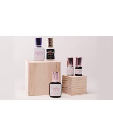 LivBay Lash Glue - Baby LivBay Original Mini | Professional Eyelash Extension Adhesive | 4-6 Weeks Retention & 1Sec Dry Time | 3ml Black - Buy Online on GoSupps.com