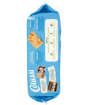  Italian Gourmet E.R. Colussi Cracker Salati Set of 3 Hearty Crackers with Durable Flour 500g + Italian Polpa Goumet Polpa 400g - Buy Online on GoSupps.com