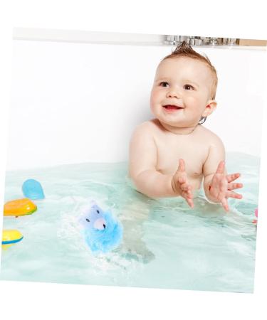 Healeved 4pcs Exfoliating Bath Ball Flower Scrubber | Loofah & Foam Body Wash Puff - Premium Bath Supplies for a Refreshing Shower Experience - Buy Online on GoSupps.com