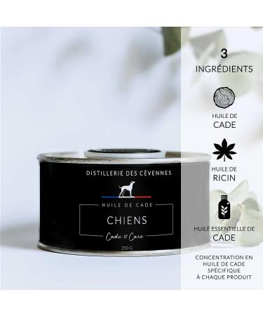 Distillerie des C vennes - Cade oil for dogs - 250g - The only oil 100% made and distilled in France - Buy Online on GoSupps.com