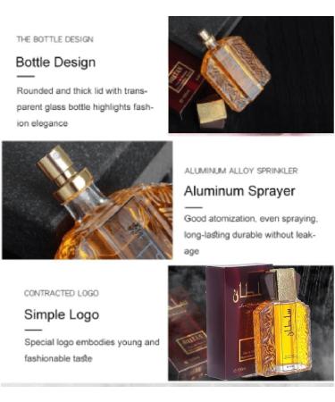 Dubai Men's Perfume - Elegant & Long Lasting Scent Eau de Toilette Perfume 100ml - Buy Online on GoSupps.com