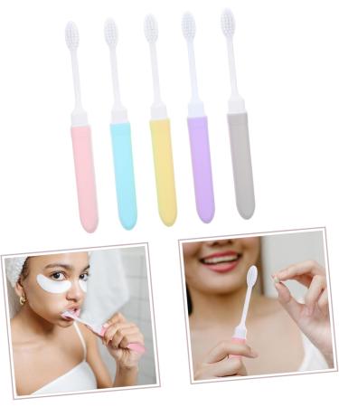 Gleavi 5th Trip Travel Toothbrush - Compact Mini Tooth Cleaning Device for Adults | Perfect for Camping & Travel Box | Foldable Design & Durable PP Material - Buy Online on GoSupps.com