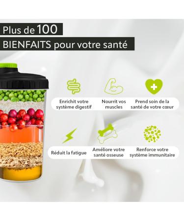 YU T - Meal Replacement Powder - 10 Meals - Weight Control Aid - Super Healthy and Authentic - 34g Protein - 31 Vitamins and Minerals - Vegan/Gluten Free - Vanilla - 1kg - Buy Online on GoSupps.com