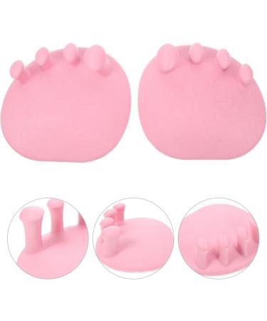 Bestoyard Gel Toe Separator & Bunion Corrector - 1 Pair | Hallux Valgus Relief & Toe Straightener Pad - Pink - Buy Online on GoSupps.com