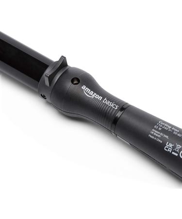 Amazon Basics PTC Ceramic Curling Iron 2.5 cm - Black with LCD Display - Buy Online on GoSupps.com