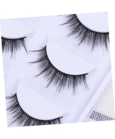 minkissy 80 Pairs Lashes Natural False Lashes Fake Eyelash Dense Eyelash Eyelashes 3d Cross - Buy Online on GoSupps.com