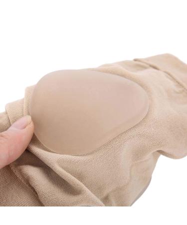 VINGVO Padded Heel Socks | Soft Elastic Ankle Sleeve & Silicone Protector for Heel Cracks | Breathable Comfort | International Shipping - Buy Online on GoSupps.com