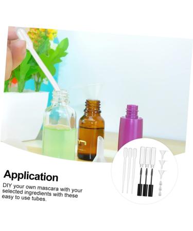 Ipetboom 8 Sets Mascara Tube Perfume Bottles Empty Eyeliner Tubes Plastic Bottle Travel Outdoor Funnel 10X1.5cmx4pcs Assorted Colorx4pcs - Buy Online on GoSupps.com
