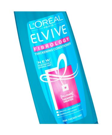 LOreal Elvive 400 ml Conditioner Fibrology - Strengthen & Thicken Hair | International Shipping Available - Buy Online on GoSupps.com