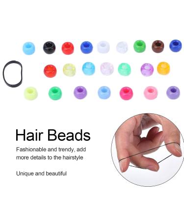 Shop Trendy Hair Beads for Braids - Pearl & Rainbow Sets | Colorful Hairstyle Accessories for Girls & Women - Buy Online on GoSupps.com