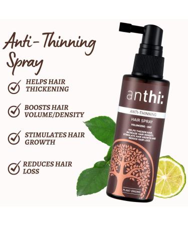 ant.hi: Anti-Hair Thinning Hair Spray Hair Thickening And Volume Boosting Stimulates Hair Growth Plant-Origins Hair Spray 60 Ml 180 Grams - Buy Online on GoSupps.com