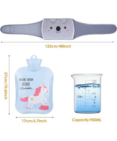 Eco-Friendly Heat Bottle | Soft Plush Hand Warmer Cover | Quick Pain Relief for Belly Back & Neck - Buy Online on GoSupps.com