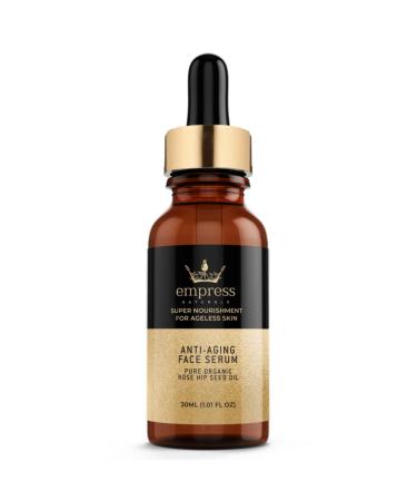 Anti-Aging Face Serum | All-Natural Organic Skincare with Rosehip Seed Oil and Frankincense Serrata | Nourishes Brightens and Repairs Your Skin for Youthful Complexion 30 ml Morning Face Serum