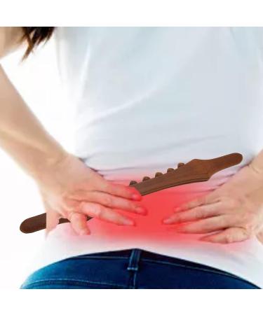 Muscle-Scooter Stick - Wooden Stabber for Fatigue Relief & Muscle Relaxation | 8 Massage Points | Perfect for Beauty Salons - Buy Online on GoSupps.com