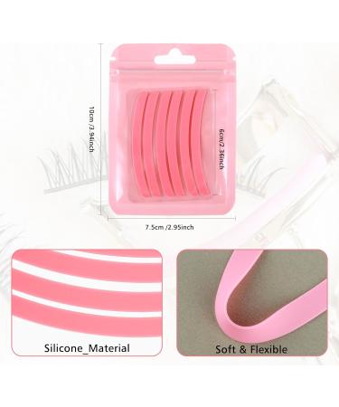 Ouligay 30Pcs Lash Lift Ribbon Silicone Lash Lift Pads Lash Lift Tool Soft Lash Lift Rods Lash Lift Shields Eyelash Lifting Compensator for Eyelashes Lifting Perm Curl - Buy Online on GoSupps.com