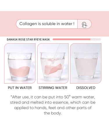 Rose Hyaluronic Acid Eye Masks - Collagen Treatment for Puffiness & Wrinkles | 60pcs Under Eye Patches - Anti-Aging Solution - Buy Online on GoSupps.com